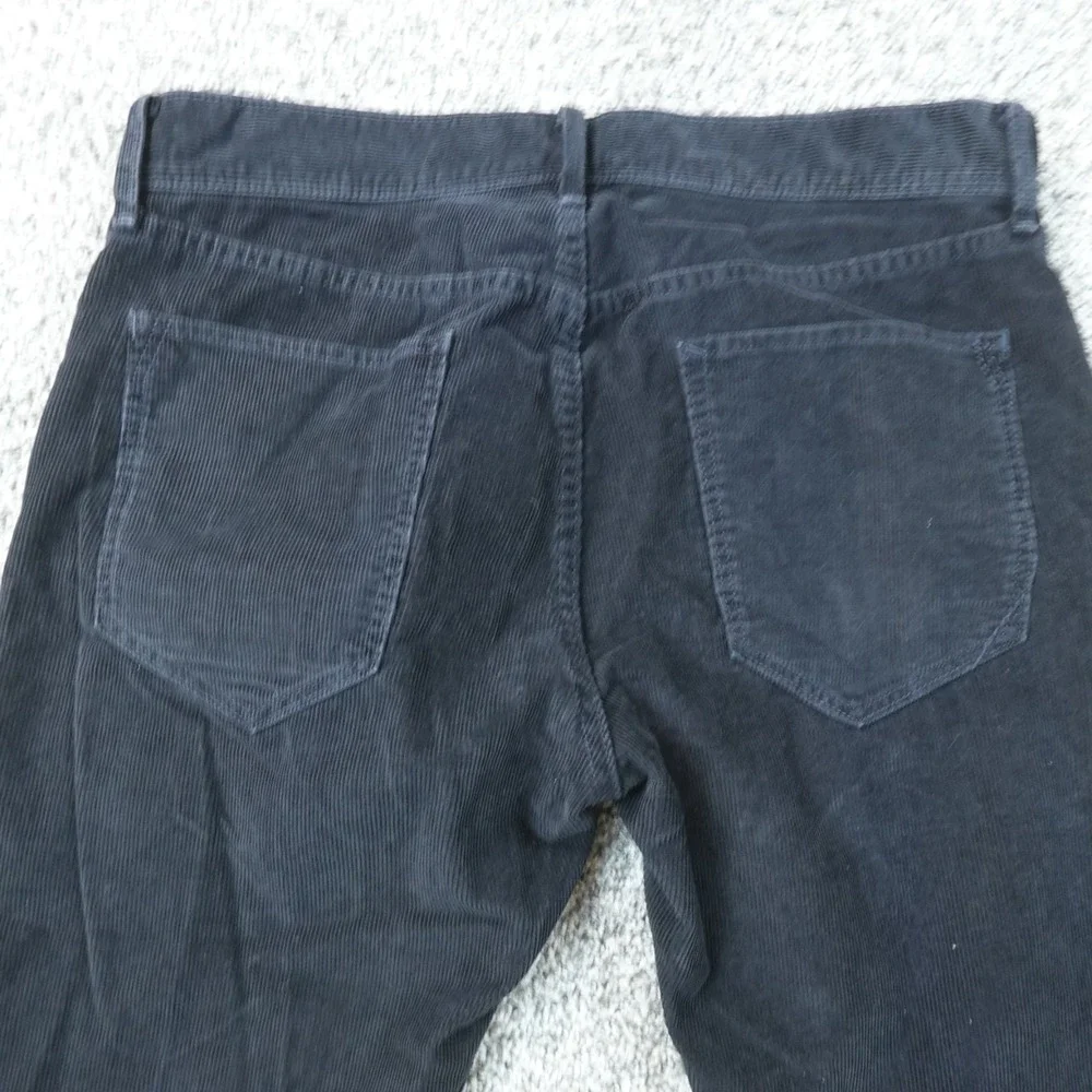 Banana Republic Pants Mens 32X32 Black Corduroy Cord 5 Pocket Chino Straight